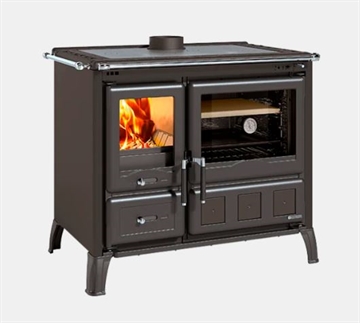 Gardenia XXL brændekomfur med pizzasten